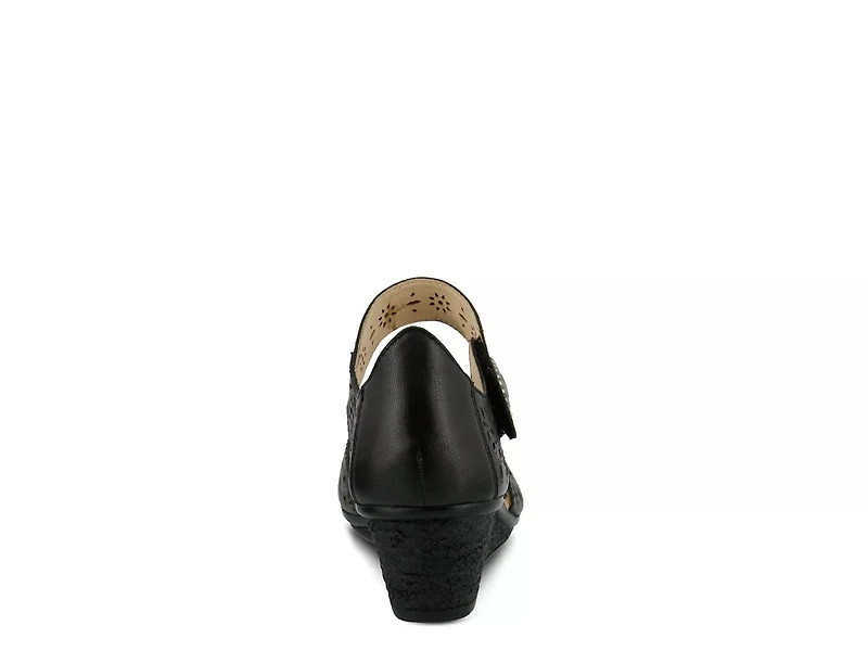 Nougat Wedge Pump