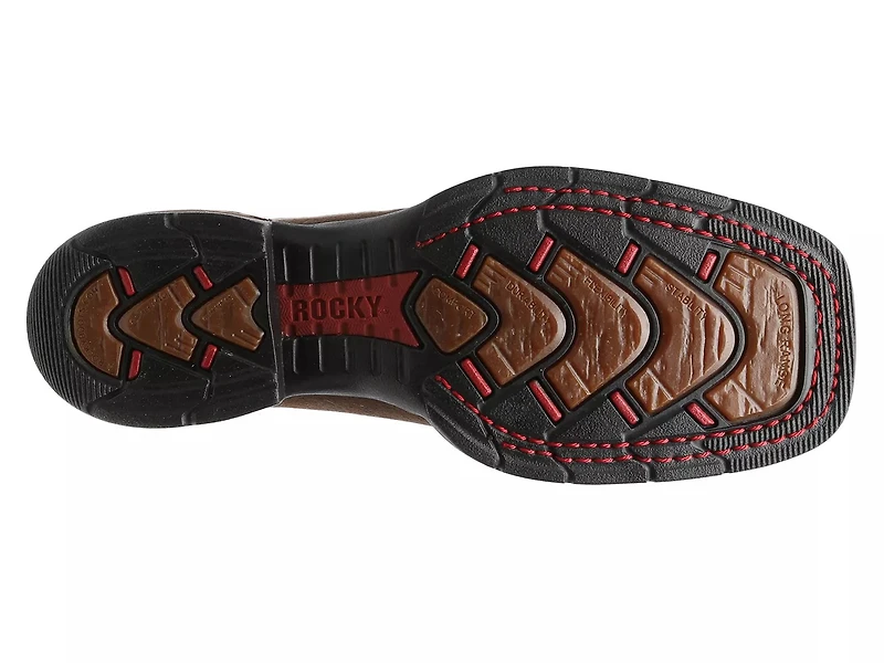 Long Range Steel Toe Western Boot