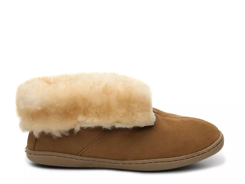 Suede Bootie Slipper