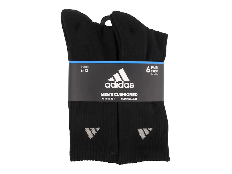 Athletic Cushioned Men's Crew Socks