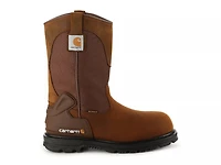 Heritage 11-Inch Waterproof Steel Toe Wellington Work Boot - Men's