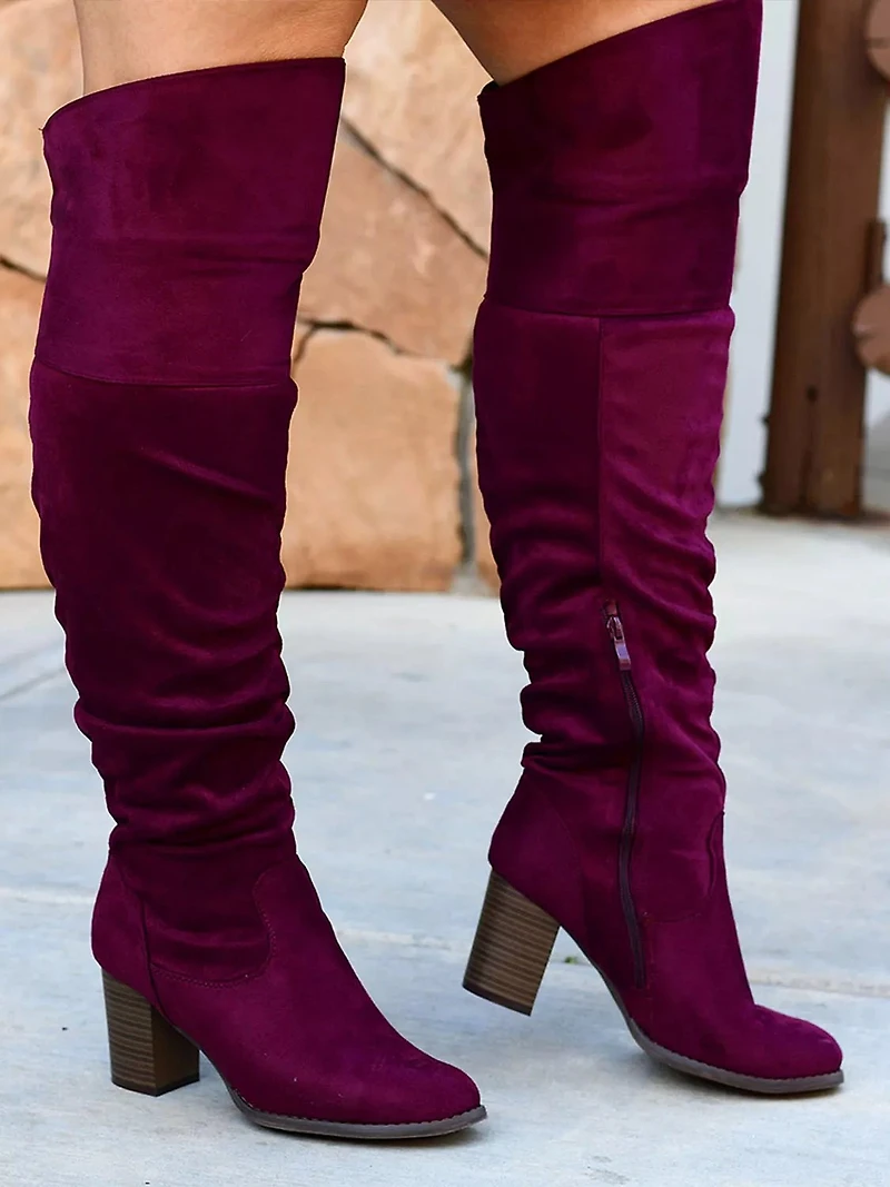 Kaison Wide Calf Over-the-Knee Boot