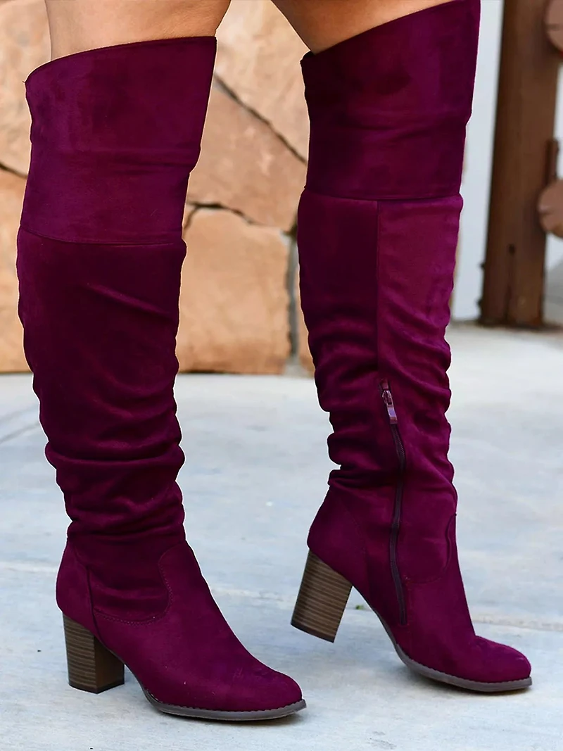 Kaison Wide Calf Over-the-Knee Boot