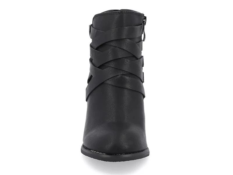 Strap Wide Bootie