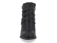 Strap Wide Bootie