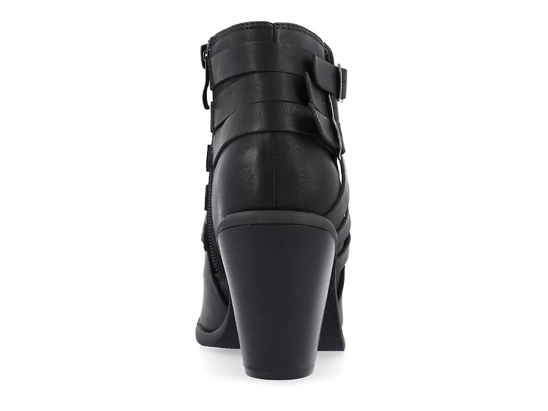 Strap Wide Bootie
