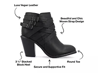Strap Wide Bootie