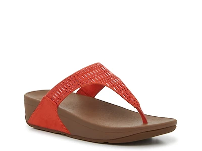 Incastone Wedge Sandal