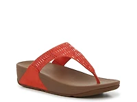 Incastone Wedge Sandal