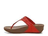 Incastone Wedge Sandal