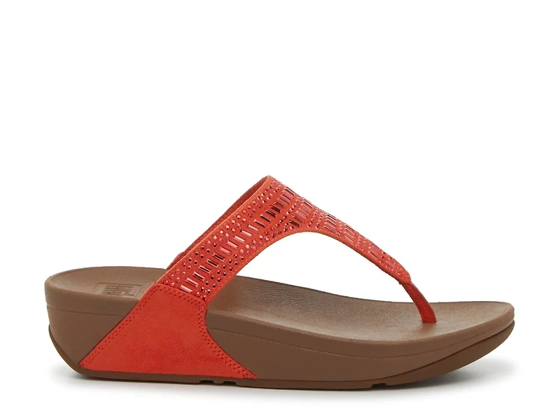 Incastone Wedge Sandal