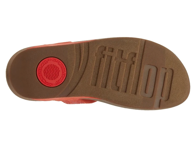 Incastone Wedge Sandal