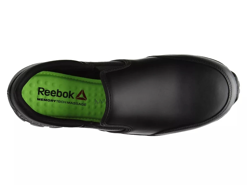 Sublite Cushion Steel Toe Slip-On Work Shoe