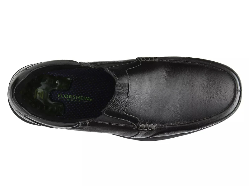 Loedin Steel Toe Slip-On Work Shoe
