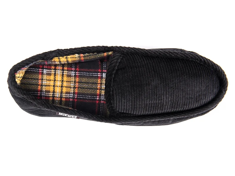 Corduroy Moccasin Slipper