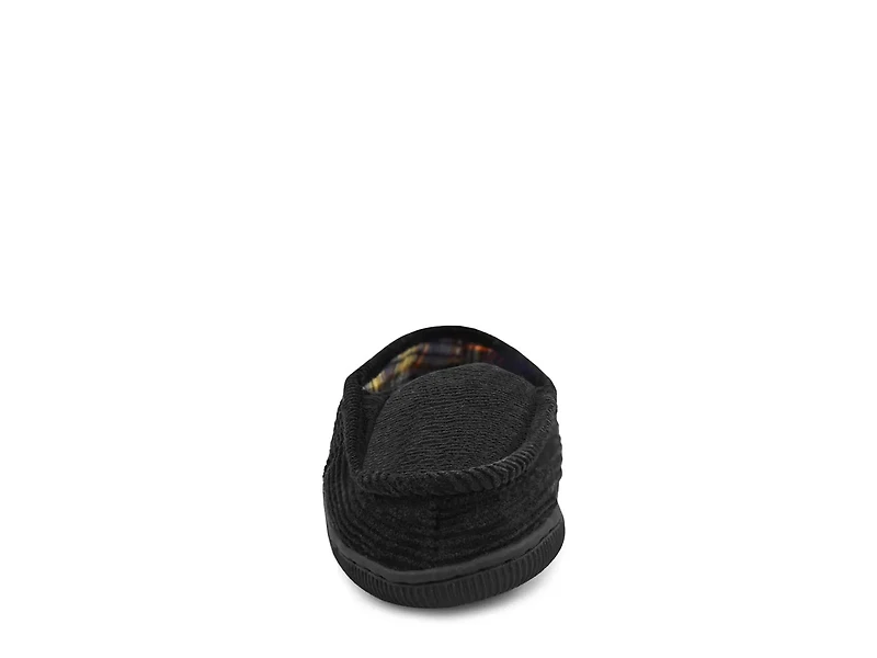 Corduroy Moccasin Slipper