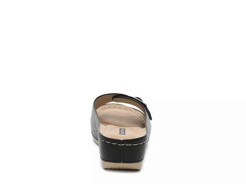 Justina Wedge Sandal