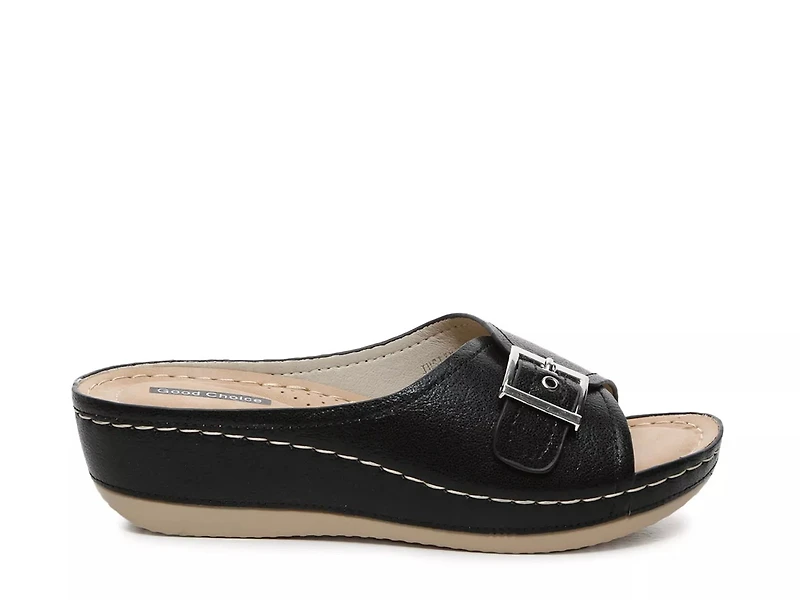 Justina Wedge Sandal