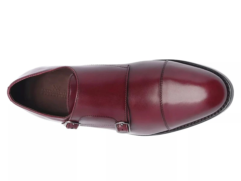 Roosevelt Cap Toe Monk Strap Slip-On