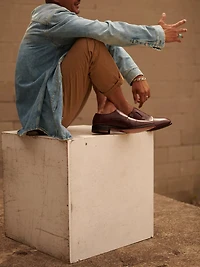 Roosevelt Cap Toe Monk Strap Slip-On