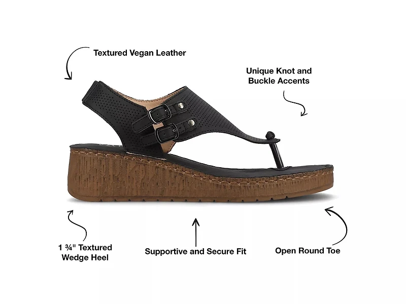 Mckell Wedge Sandal