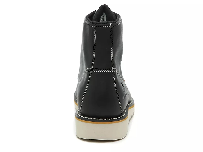 6-Inch Waterproof Wedge Work Boot