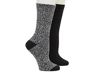 Soft Polytam Marled Women's Crew Socks