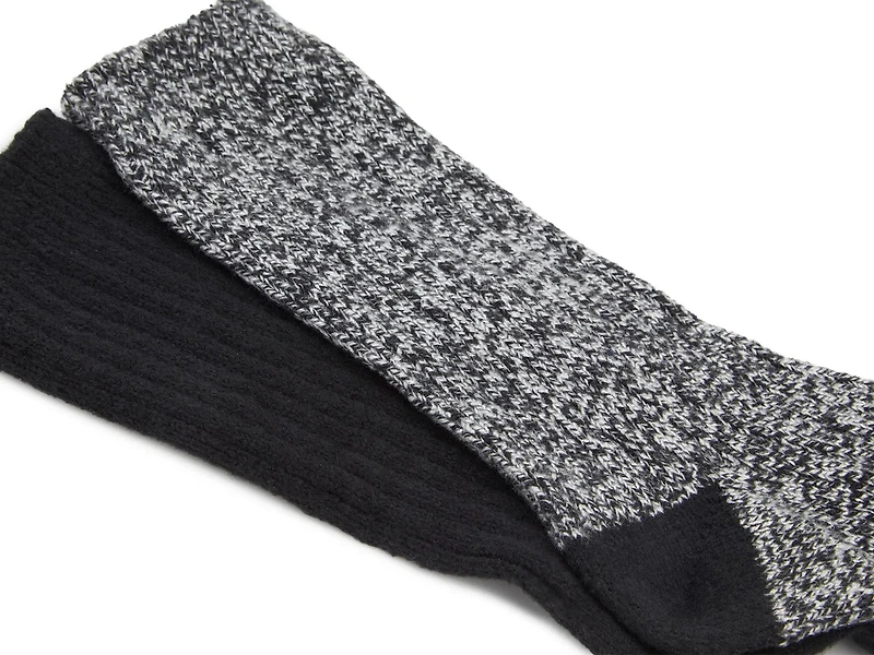 Soft Polytam Marled Women's Crew Socks
