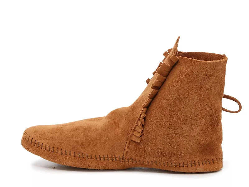 Two Button Softsole Bootie Slipper