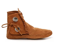 Two Button Softsole Bootie Slipper