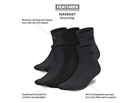 Athletic Cushioned Men’s Quarter Ankle Socks