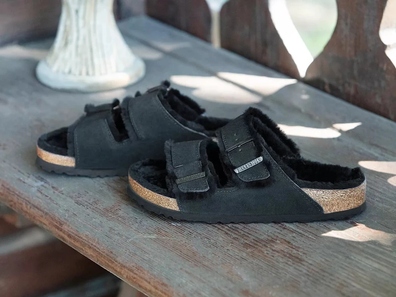 Arizona Shearling Slide Sandal