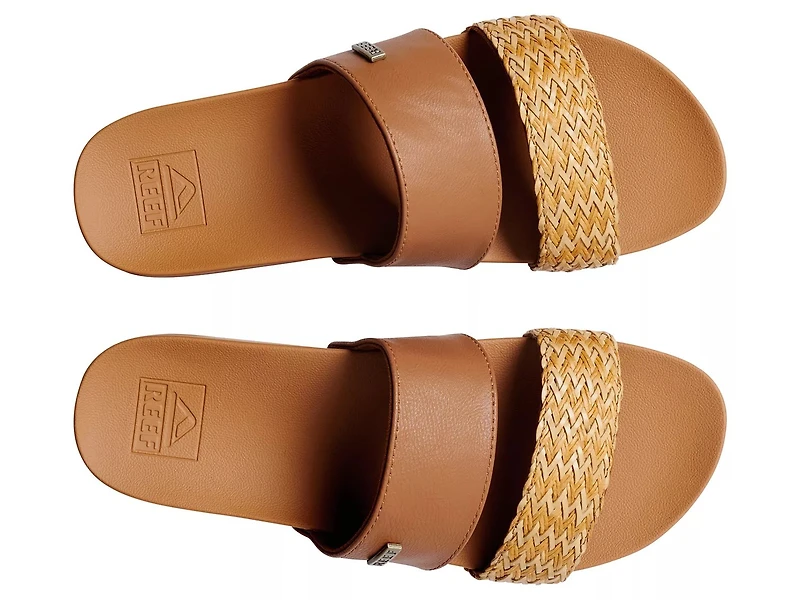 Banded Horizon Slide Sandal
