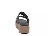 Brooklyn Low Wedge Sandal