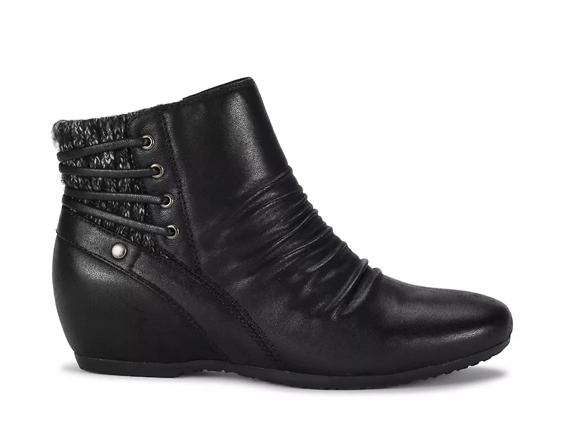 Peanut Wedge Bootie