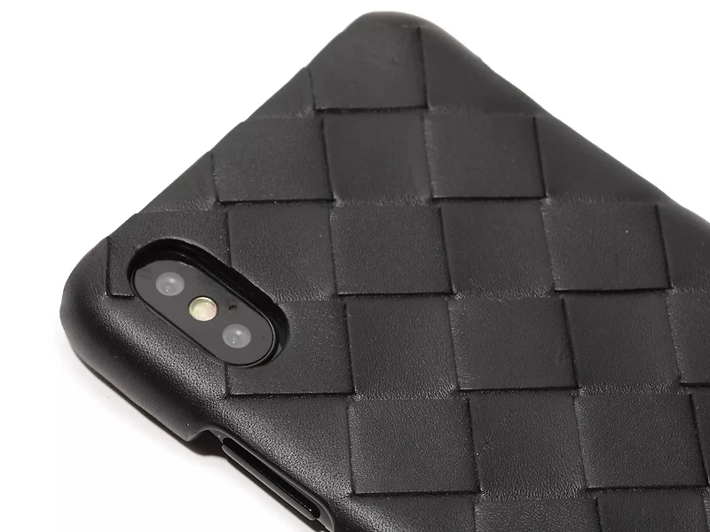 Woven Leather iPhone XS Case