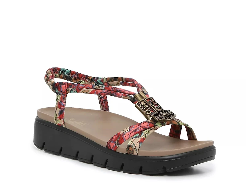 Roz Wedge Sandal