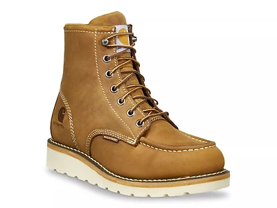 Waterproof Steel Toe Wedge Work Boot - Women's