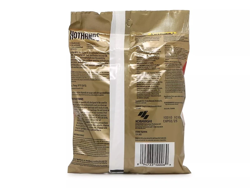Toe Warmer - 12 Pack