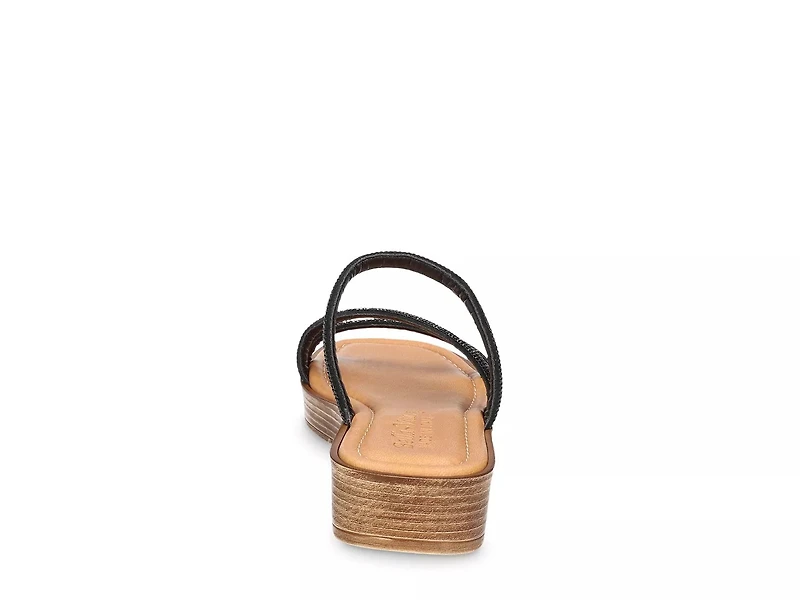 Ona-Italy Platform Wedge Sandal