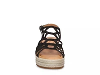 Zip-Italy Espadrille Platform Sandal