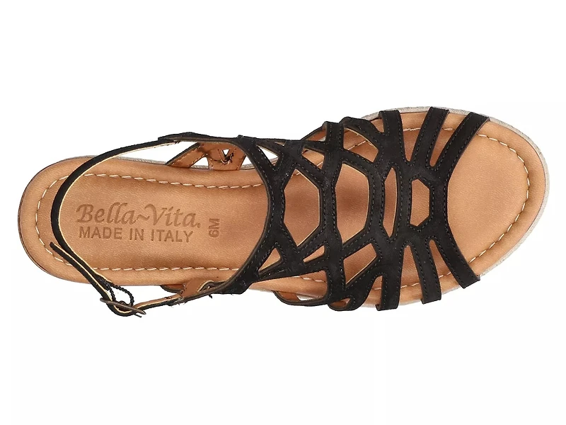 Zip-Italy Espadrille Platform Sandal