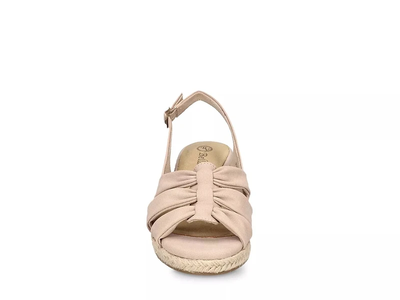 Cheerful Espadrille Wedge Sandal