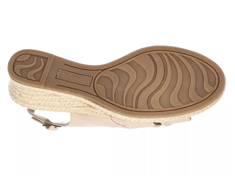 Cheerful Espadrille Wedge Sandal