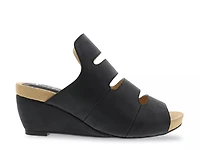 Whit Wedge Sandal