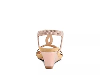Shining Wedge Sandal