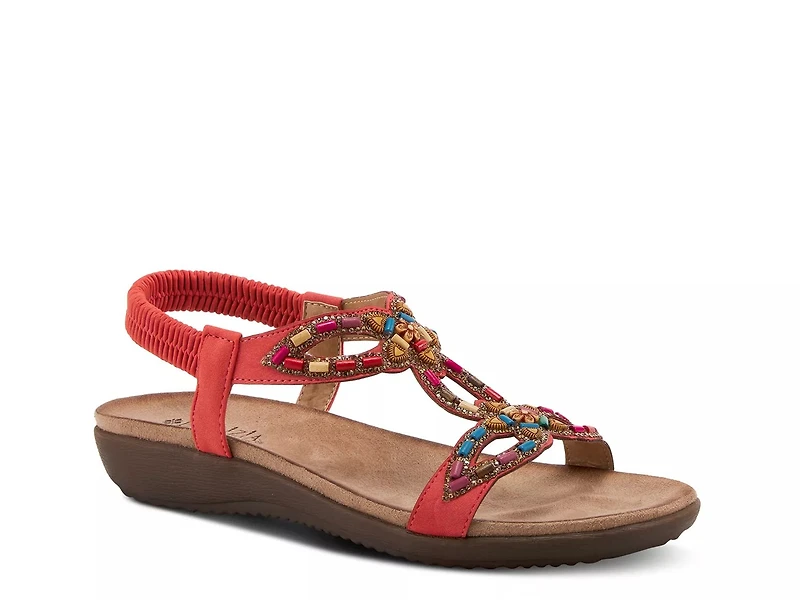 Volcanic Wedge Sandal
