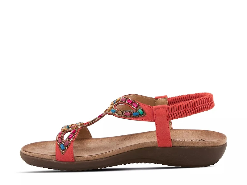 Volcanic Wedge Sandal
