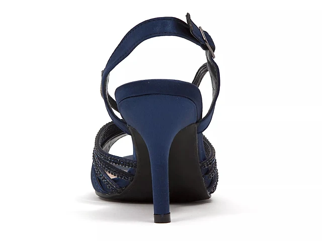 Heel Sandals Dsw Navy Blue Dress Shoes Kelly Katie Hailee Dress