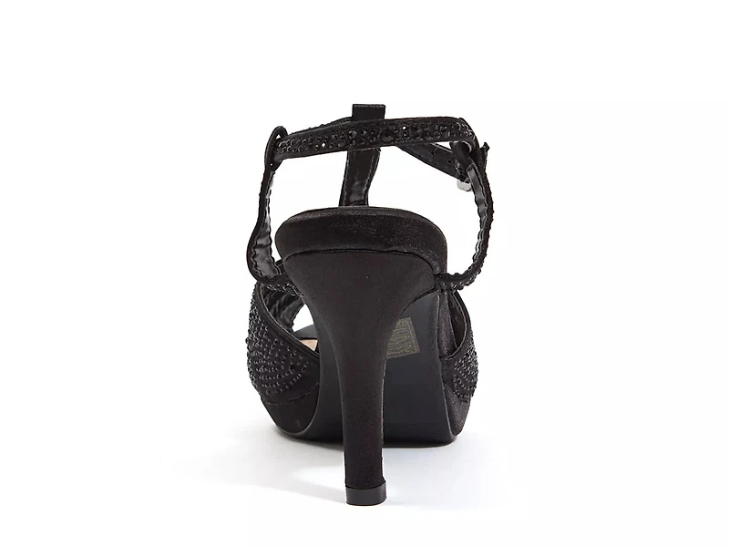 Midnight Platform Sandal